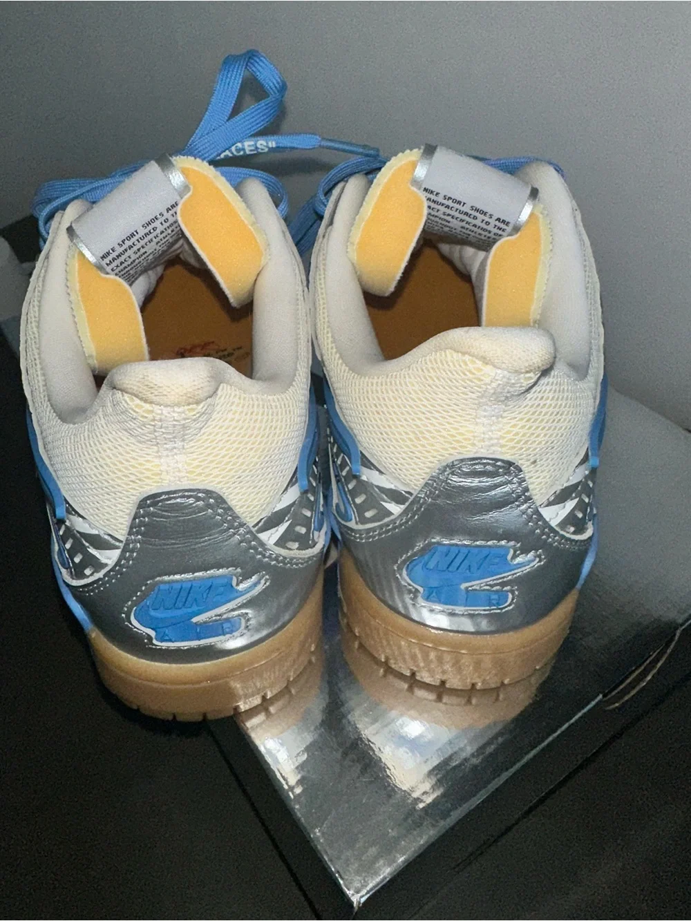 Nike Air Rubber Dunk Off-White UNC Men’s 10.5